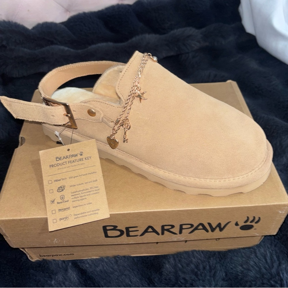 BearPaw Lexi Slip-On Clog in Toffee